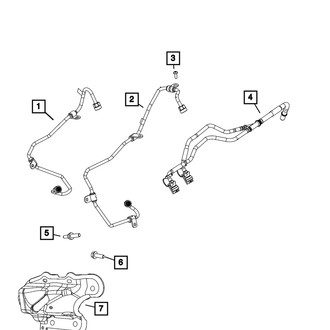 Mopar® - Supply Fuel Line Assembly