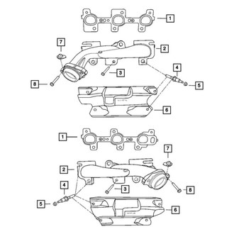 Jeep OE - Left Exhaust Heat Shield