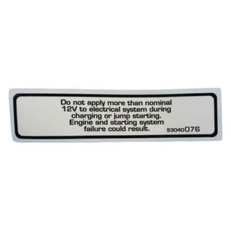 Dodge OE - Engine Decal