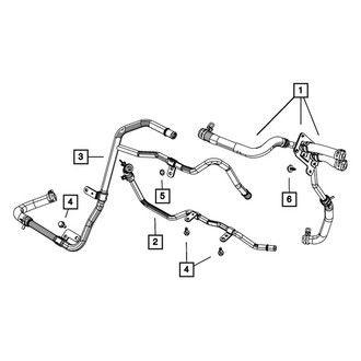 Mopar® - HVAC Heater Hose Assembly