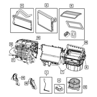 Jeep OE - HVAC Blower Control Cable
