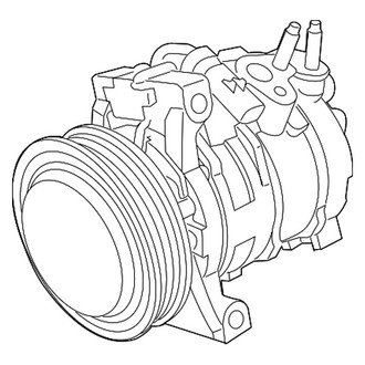Mopar® 55111610AC - A/C Compressor
