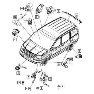 Mopar® - Cabin Air Temperature Sensor