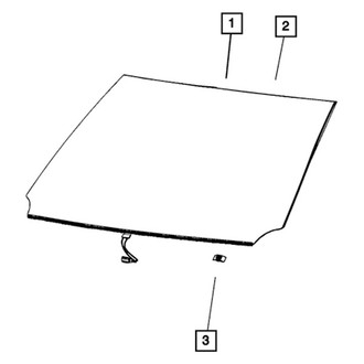 Jeep OE - Front Windshield