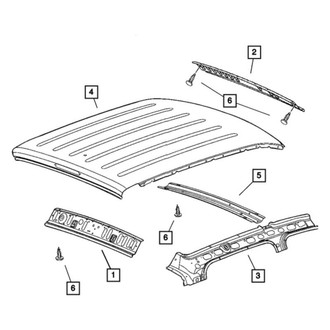 Mopar® - Roof Panel