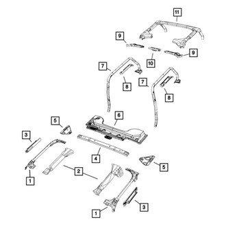 Mopar® - Sport Bar Molding