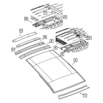 Mopar® - Roof Support Bow