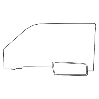 Dodge OE - Front Left Door Glass
