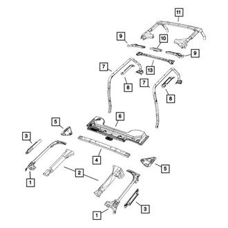 Mopar® - Roof Support Bow