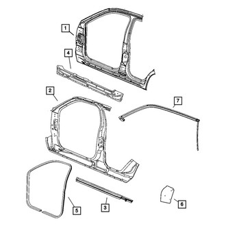 Mopar® - Rear Quarter Panel Extension