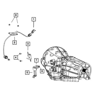 Mopar® - Automatic Transmission Shifter Cable Bracket