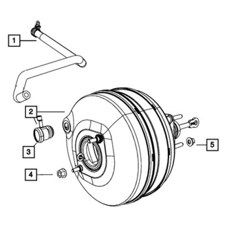 Mopar® - Brake Booster Vacuum Hose