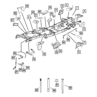 Mopar® - Chassis Frame Assembly