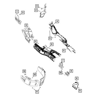 Mopar® - Brake Line Shield