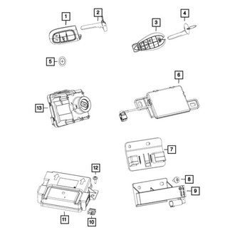 Jeep OE - Keyless Entry Module