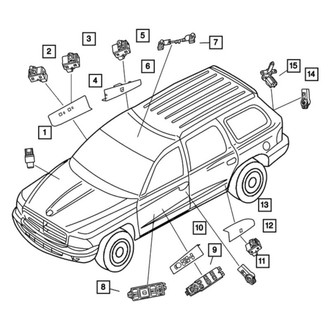 Mopar® - Door Lock Switch