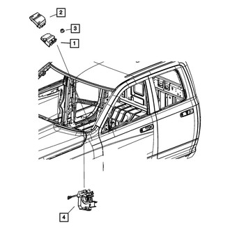 Mopar® - Air Bag Occupant Sensor Bracket