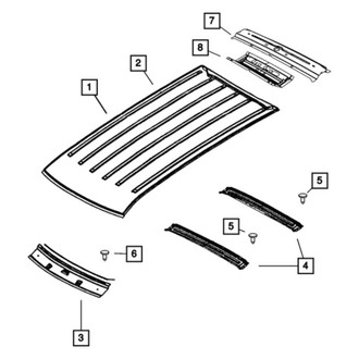 Mopar® - Roof Support Bow