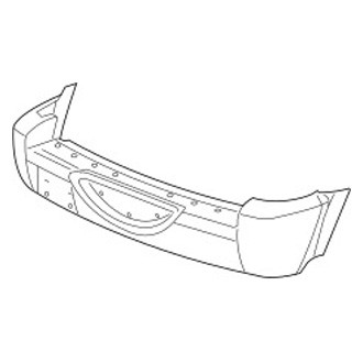 Mopar® - Rear Bumper Cover