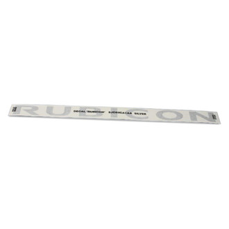Mopar® - RUBICON Silver Hood Decal