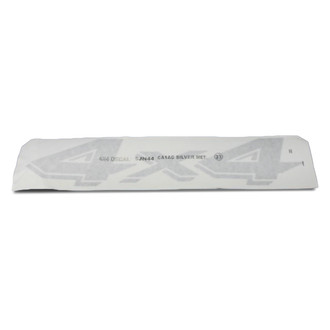 Mopar® - "4 x 4" Silver Tailgate Emblem