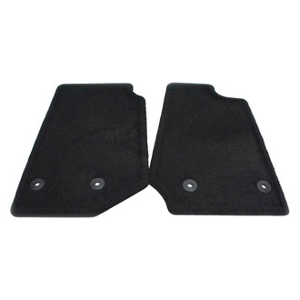 Mopar® - Premium Carpet 1st Row Black Floor Mats