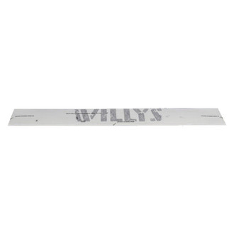 Mopar® - "WILLYS" Satin Black Exterior Decal