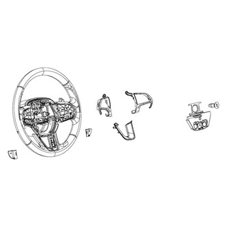 Mopar® - Lower Steering Wheel Bezel