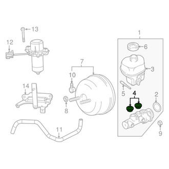 Ram OE - Brake Master Cylinder Reservoir Grommet