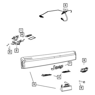 Jeep OE - Parking Aid System Wiring Harness