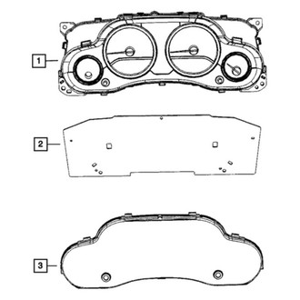 Jeep OE - Instrument Panel Lens