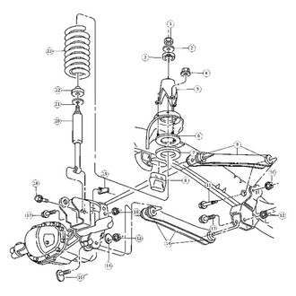 Mopar® - Front Driver or Passenger Side Shock Absorber Kit