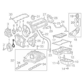 Ram OE - Engine Harmonic Balancer Seal