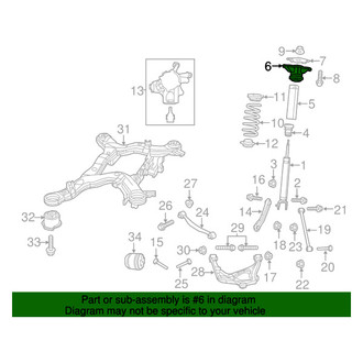 Mopar® - Rear Shock Mount