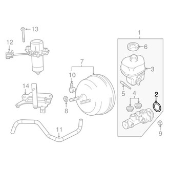 Ram OE - Brake Master Cylinder Gasket