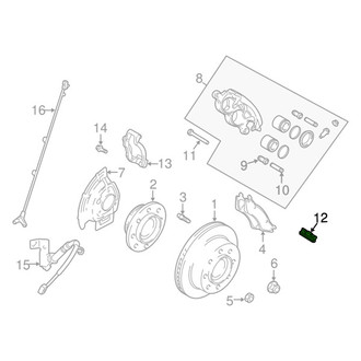 Mopar® - Disc Brake Pad Spring