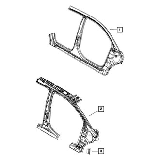 Dodge OE - Left Outer Uniside