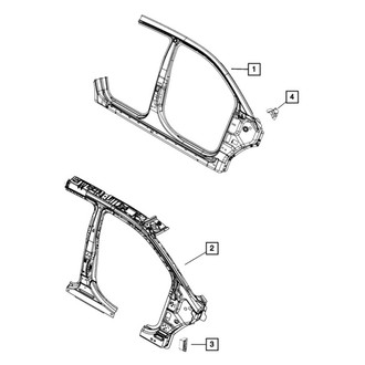 Dodge OE - Left Outer Uniside