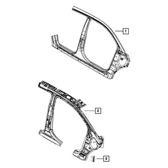 Dodge OE - Right Inner Uniside