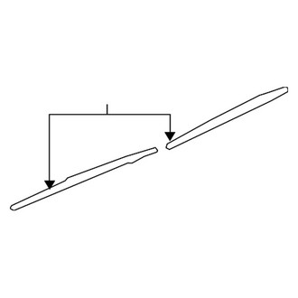 Chrysler OE - Right Wiper Blade