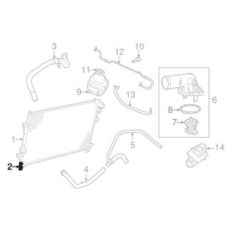 Dodge OE - Radiator Drain Plug