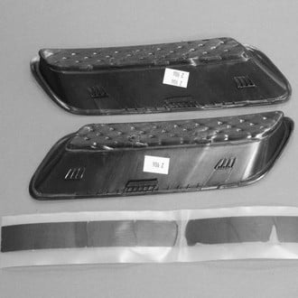 Mopar® - Driver and Passenger Side Hood Scoop Grille Inserts