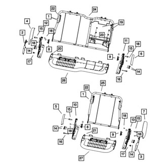 Mopar® - Seat Screw