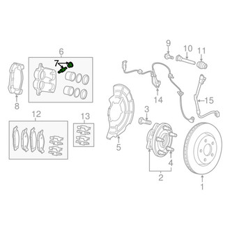 Mopar® - Brake Bleeder Screw