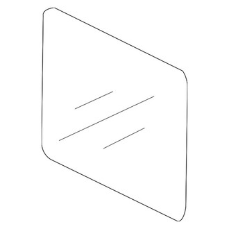 Jeep OE - Rear Right Side Panel Glass