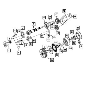 Mopar® - Transfer Case Debris Magnet