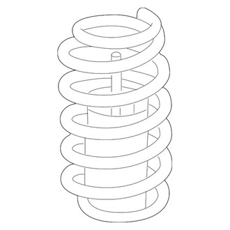 Dodge OE - Rear Coil Spring