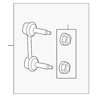 Dodge OE - Rear Suspension Stabilizer Bar Link