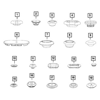 Mopar® - Front Body Access Plug