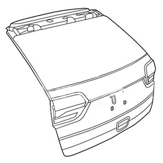 Mopar® - Passenger Side View Mirror